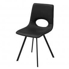 Jedálna stolička Springe (SET 4 ks), čierna - 1