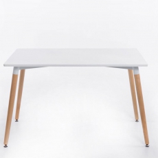 Jedálenský stôl Benet, 120 cm, nohy prírodné - 2