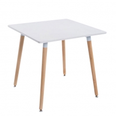 Jedálenský stôl Benet, 80 cm, nohy prírodné - 1