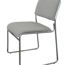 Konferenční židle designová Carina šedá - 1