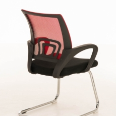 Jednací židle Eureka, červená - 4