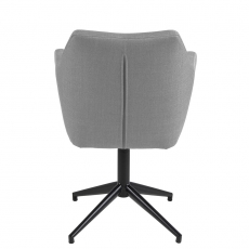 Konferenčná  stolička Marte otočná, sivá - 7