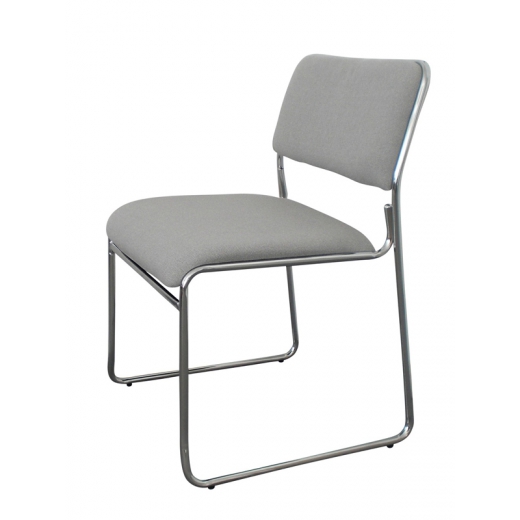 Konferenčná stolička dizajnová Carina šedá - 1