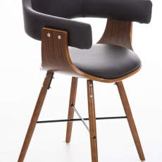 Konferenční / jídelní židle dřevěná Dancer II. (SET 2 ks) - 6