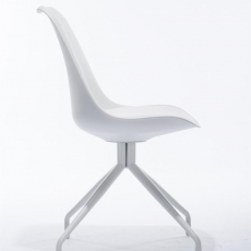 Konferenční / jídelní židle Hella, bílá - 3