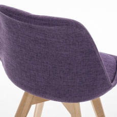 Konferenční / jídelní židle Lenora textil (SET 2 ks) - 11