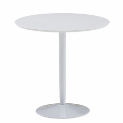 Jídelní stůl Caffe, 75 cm, bílá