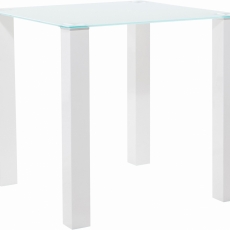 Jídelní stůl Dant, 80 cm, bílá      - 1