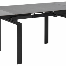 Jídelní stůl Hudde, 120-200 cm, černá - 9