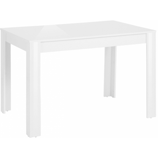 Jídelní stůl Lynet, 120 cm, bílá - 1