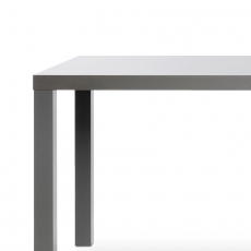 Jídelní stůl Priscilla, 160 cm, šedá mat - 7