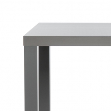 Jídelní stůl Priscilla, 80 cm, šedá lesk - 6