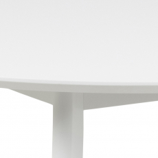 Jídelní stůl Roxby, 105 cm, bílá - 8