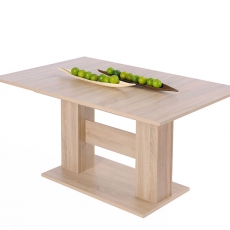 Jídelní stůl rozkládací Kama, 180 cm, dub - 1