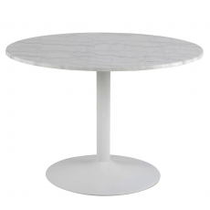 Jídelní stůl s mramorovou deskou Tenerife, 110 cm - 1