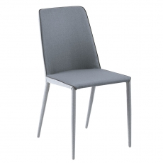 Jídelní židle Ajka (SET 2 ks), šedá - 1