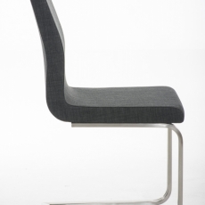 Jídelní židle Belfort, textil, tmavě šedá - 2
