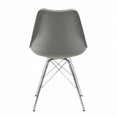 Jídelní židle Blume (SET 4 ks), šedá - 5