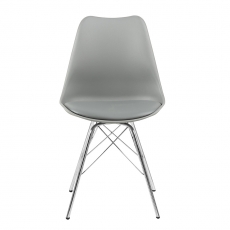 Jídelní židle Blume (SET 4 ks), šedá - 2