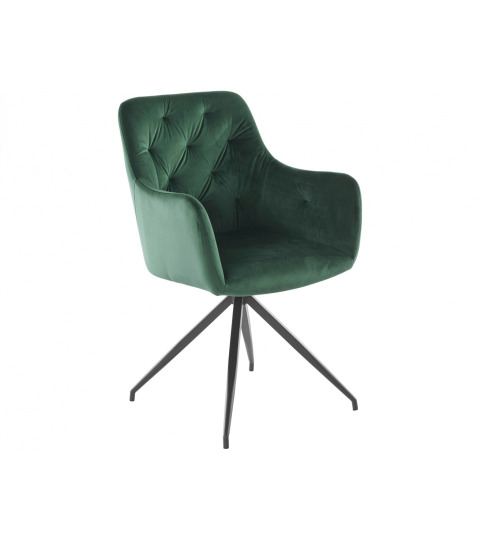 Jídelní židle Calvin (SET 2 ks), zelená