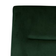 Jídelní židle Demi (SET 2ks), samet, tmavě zelená - 2