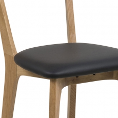 Jídelní židle dřevěná Xena (SET 2 ks) - 5