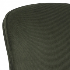 Jídelní židle  Evelyn (SET 2ks), samet, tmavě zelená - 10