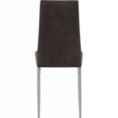 Jídelní židle Kiki (SET 2 ks), antracitová - 4