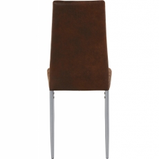 Jídelní židle Kiok (SET 4 ks), hnědá - 4