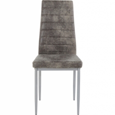 Jídelní židle Kiok (SET 4 ks), světle šedá - 1