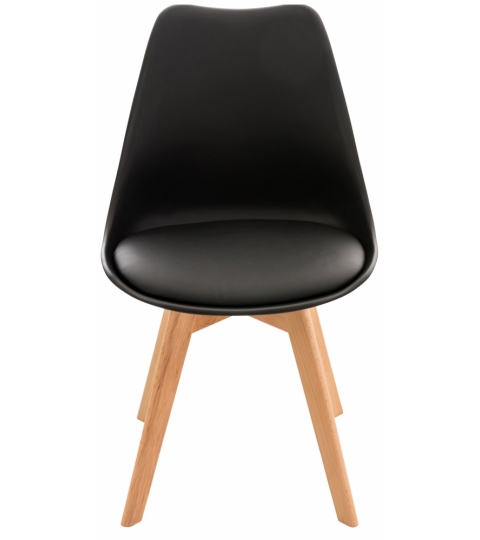 Jídelní židle Lina (SET 4 ks), černá