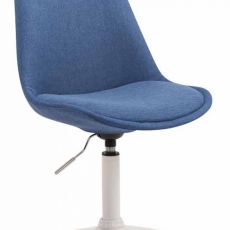 Jídelní židle Mave, modrá / bílá - 1