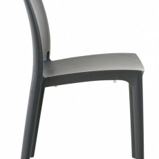 Jídelní židle May, tmavě šedá - 3
