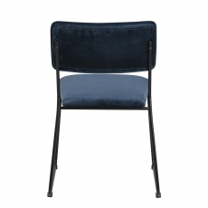 Jídelní židle Melodi  (SET 2 ks), modrá - 2