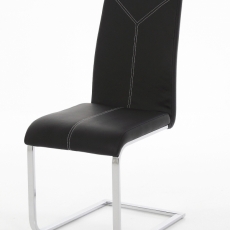 Jídelní židle na pérové konstrukci Carrie (SET 2 ks) - 1