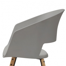 Jídelní židle Nadja (SET 2 ks), šedá - 6