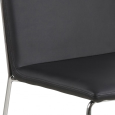 Jídelní židle Olivie (SET 4 ks) černá - 3