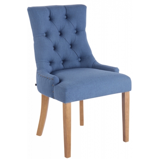 Jídelní židle Queen, modrá - 1