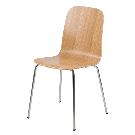 Jídelní židle Ronja (SET 4 ks), dub - 1