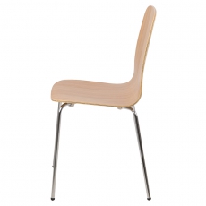 Jídelní židle Ronja (SET 4 ks), dub - 2
