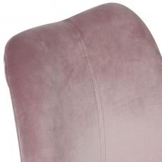 Jídelní židle Ruby (SET 2 ks), růžová - 6