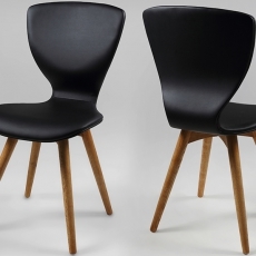 Jídelní židle s dřevěnými nohami Greta (SET 2 ks) - 8
