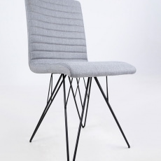 Jídelní židle s kovovou podnoží Salvo (SET 2 ks) - 3