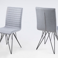Jídelní židle s kovovou podnoží Salvo (SET 2 ks) - 6