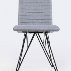 Jídelní židle s kovovou podnoží Salvo (SET 2 ks) - 5