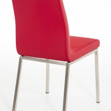 Jídelní židle s nerezovou podnoží Malcolm (SET 2 ks) - 8