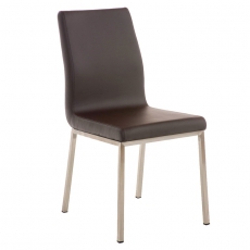 Jídelní židle s nerezovou podnoží Malcolm (SET 2 ks) - 3