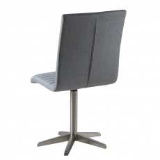 Jídelní židle Salvo (SET 2 ks), šedá - 3