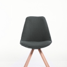 Jídelní židle Sileta, tmavě šedá - 2