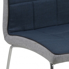 Jídelní židle Stina (SET 4 ks), tmavě modrá - 4